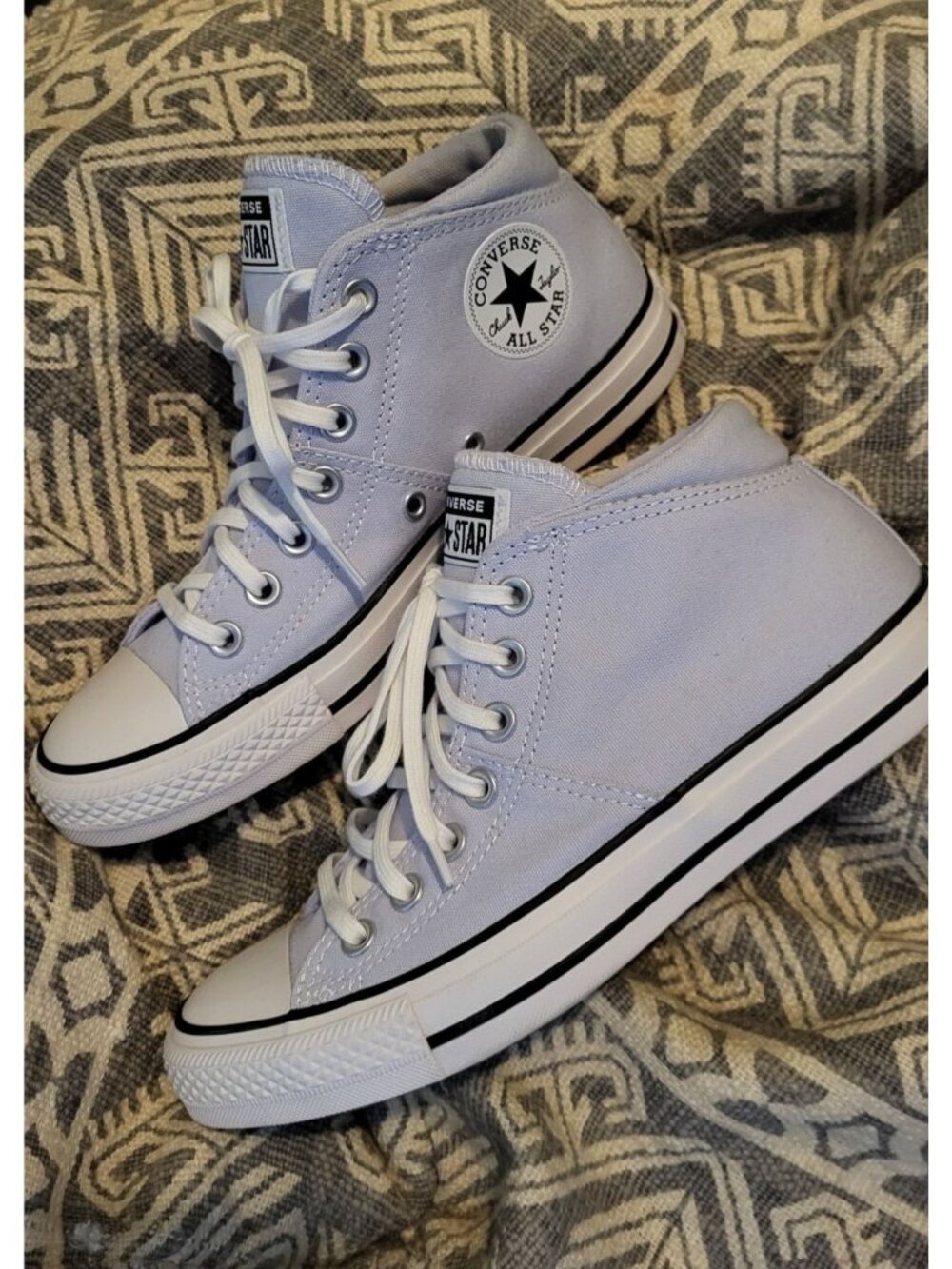 Converse Chuck Taylor All Star Womens High-Top Sneakers Pale Amethyst Size 8 NEW